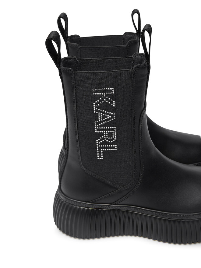 KARL LAGERFELD Боти тип челси KARL LAGERFELD KL42343 Черен