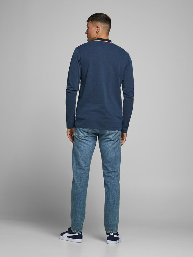Jack&Jones Jack&Jones Pólóing 12174038 Sötétkék Regular Fit