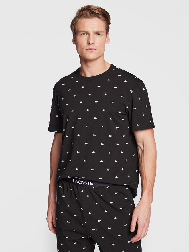 Lacoste Lacoste Pižama 4H3304 Juoda Regular Fit