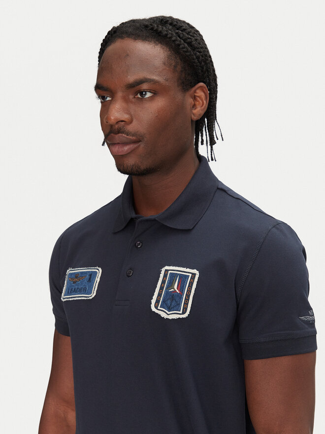 Aeronautica Militare Aeronautica Militare Поло 251PO1851P344 Cиній Regular Fit