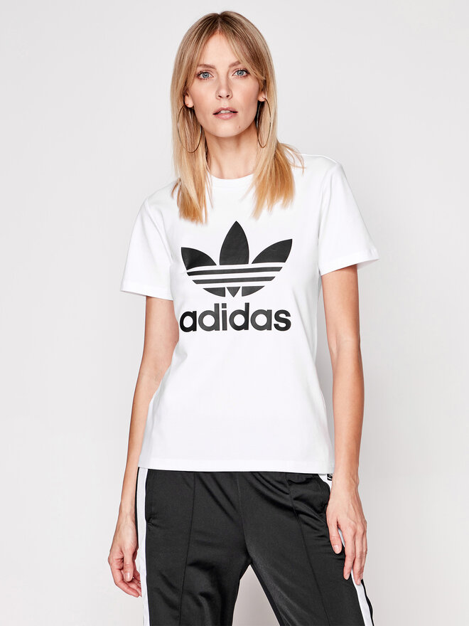 adidas adidas Camiseta adicolor Classics Trefoil GN2899 Blanco Regular Fit