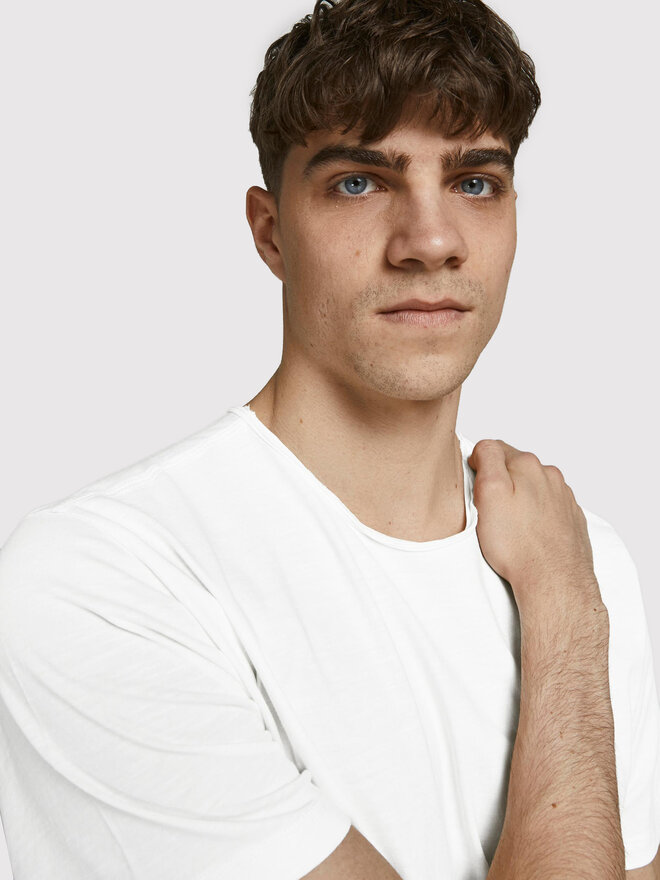 Jack&Jones Jack&Jones Marškinėliai Basher 12182498 Balta Regular Fit