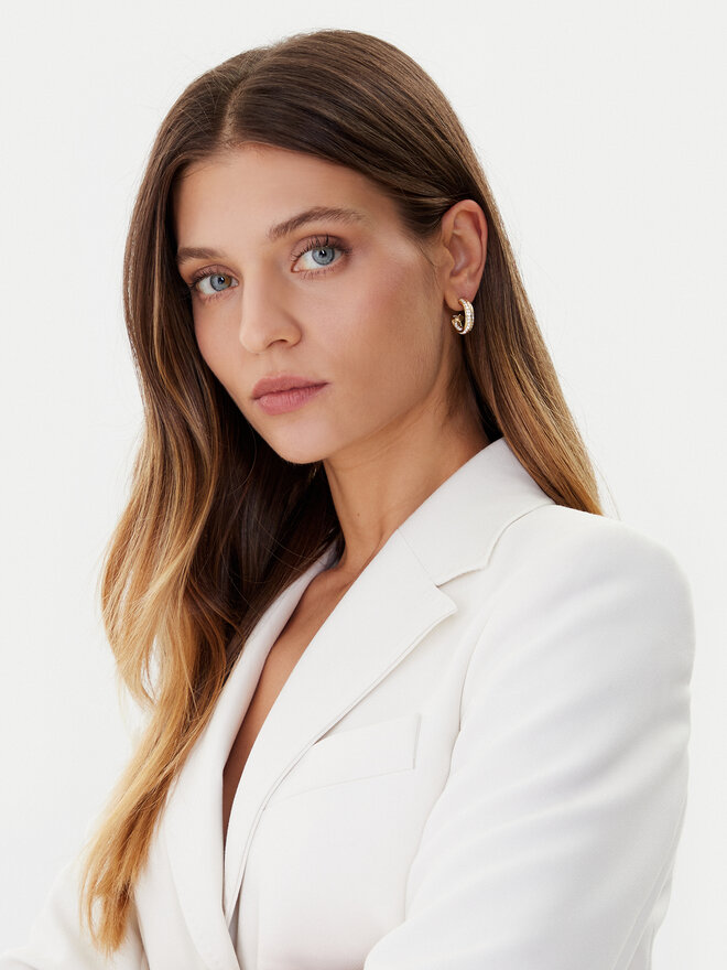 Guess Naušnice Guess JUBE05 444JW Zlatna