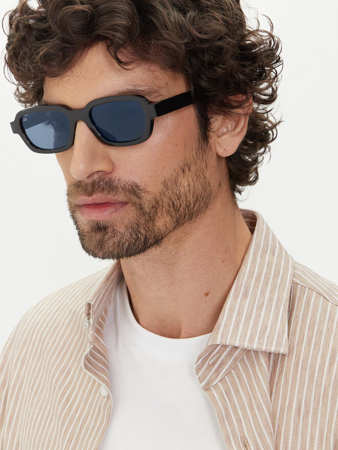 Jack&Jones Sluneční brýle Jack&Jones Jacezra 12277126 Černá