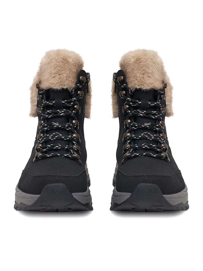 Rieker Schnürschuhe Rieker CEO-Z3971-00 Schwarz
