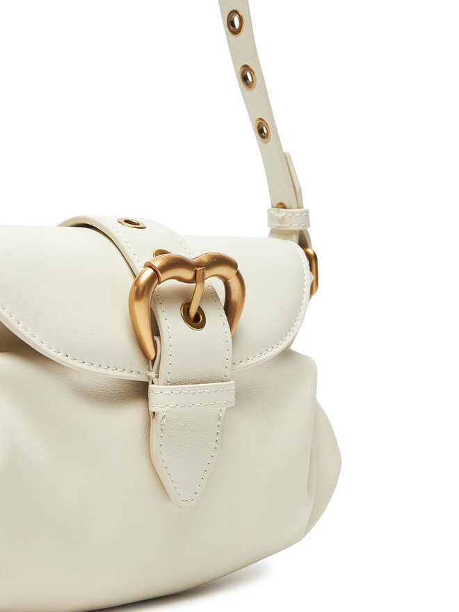 PINKO Kabelka PINKO Jolene Shoulder Mini PE 25 PLTT 102802 A270 Bílá
