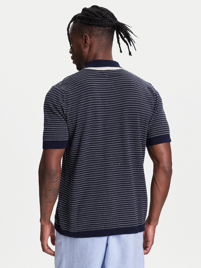 United Colors Of Benetton United Colors Of Benetton Pólóing 1094K301J Sötétkék Regular Fit