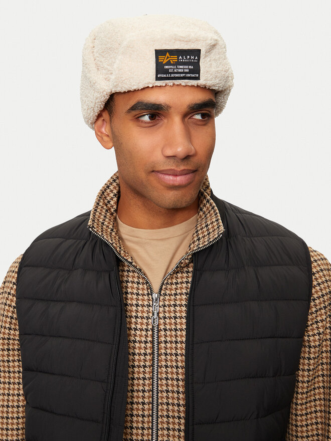 Alpha Industries Σκούφος Alpha Industries Alpha Teddy Hat 108903 Λευκό