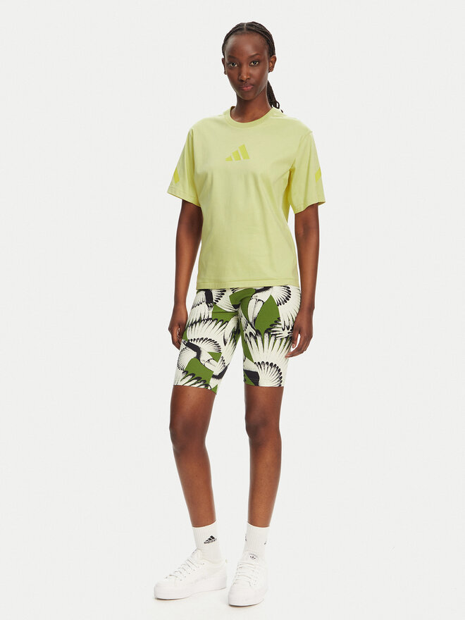 adidas adidas Marškinėliai Z.N.E. JC5400 Geltona Regular Fit