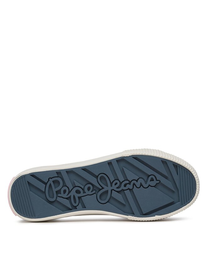Pepe Jeans Πάνινα παπούτσια Pepe Jeans Ottis W Sun PLS31456 Λευκό