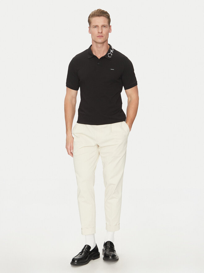 Calvin Klein Calvin Klein Poloshirt K10K114474 Schwarz Regular Fit