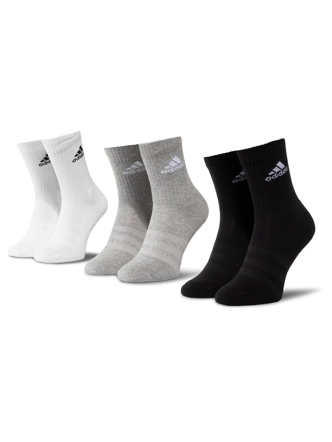 adidas 3 pár uniszex hosszú szárú zokni adidas Cush Crw 3Pp DZ9355 Fehér