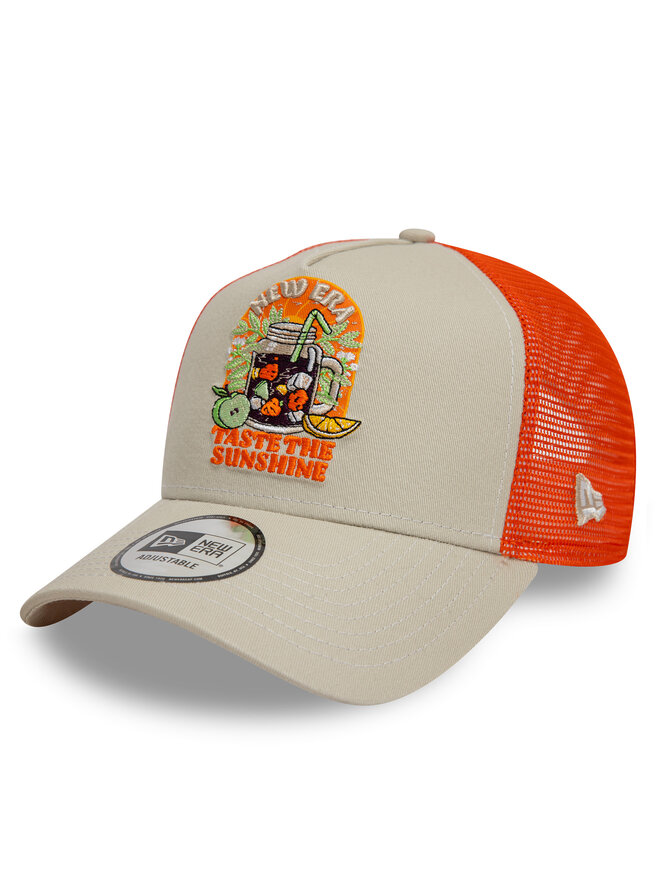 New Era Czapka z daszkiem New Era Summer Patch 60595300 Beżowy