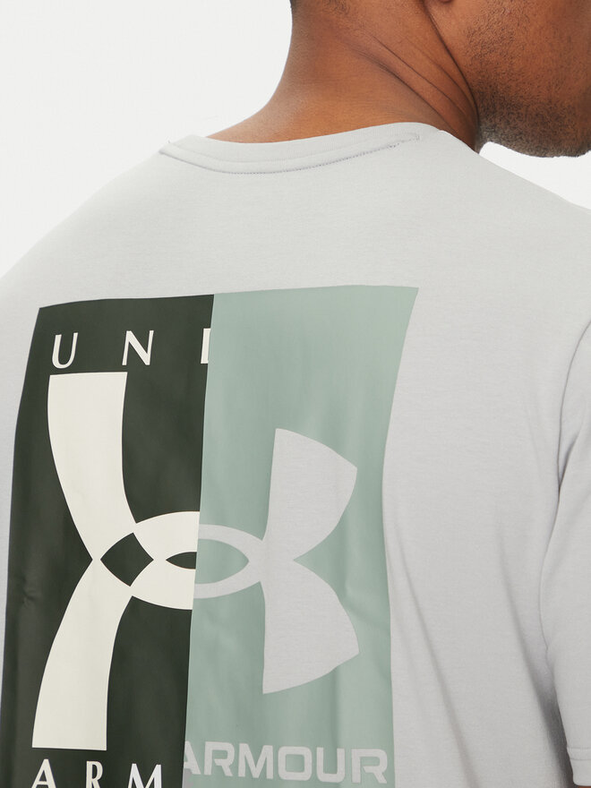 Under Armour Under Armour Marškinėliai EVOL Logo 1390165 Pilka Regular Fit