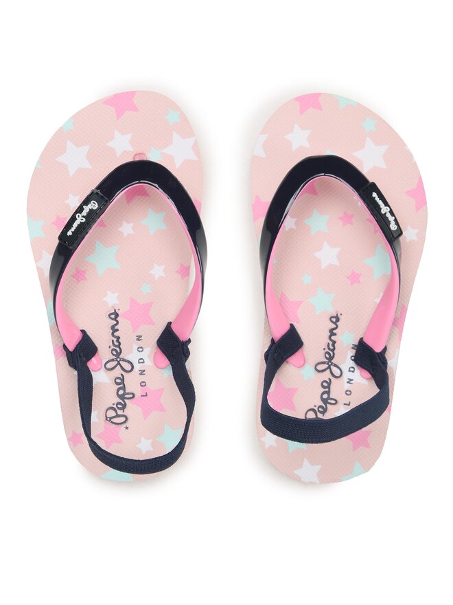 Pepe Jeans Сандали Pepe Jeans Dorset Stars Gk PGS70059 Тъмносин