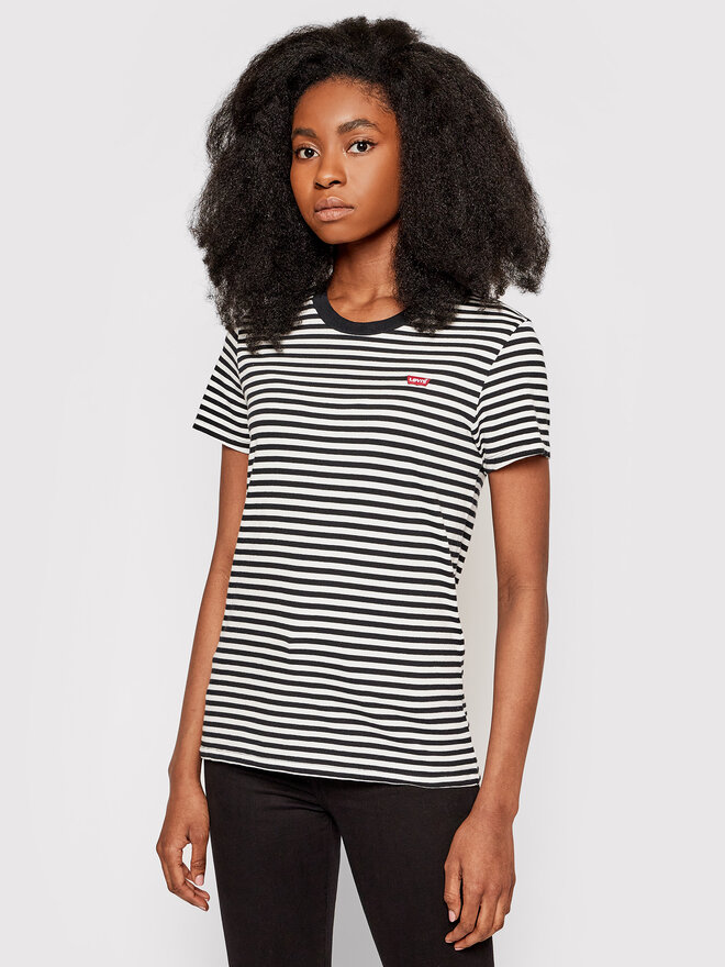 Levi's® Levi's® T-Shirt The Perfect 39185-0087 Μαύρο Regular Fit