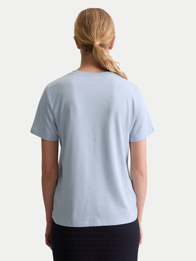 Marc O'Polo Denim Marc O'Polo Denim Camiseta 500 0006 452 Celeste Regular Fit
