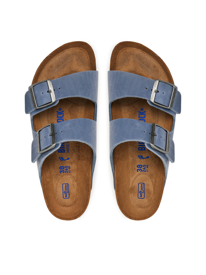 Birkenstock Pantoletten Birkenstock Arizona Sfb 1030864 Blau