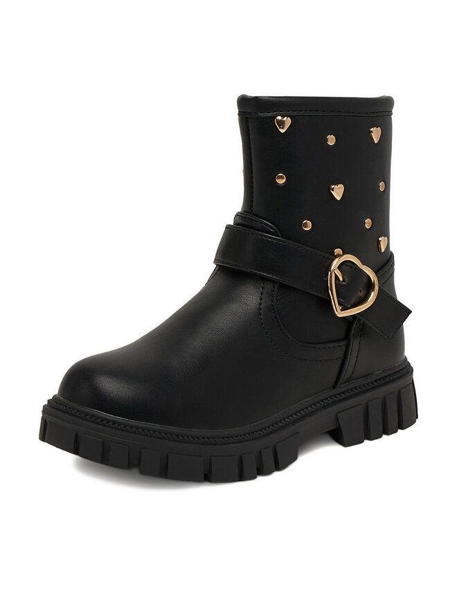 DeeZee Kotníková obuv DeeZee CEO-CM241227-8 Černá