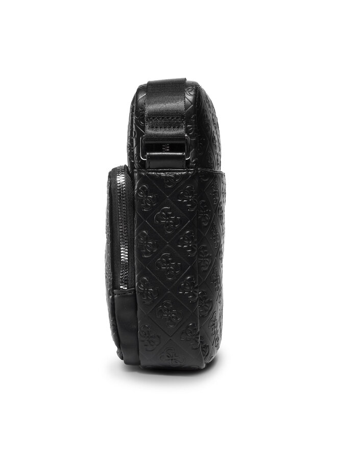 Guess Maža rankinė Guess Dan Logo (Embossed) HMDNLE P0226 Juoda