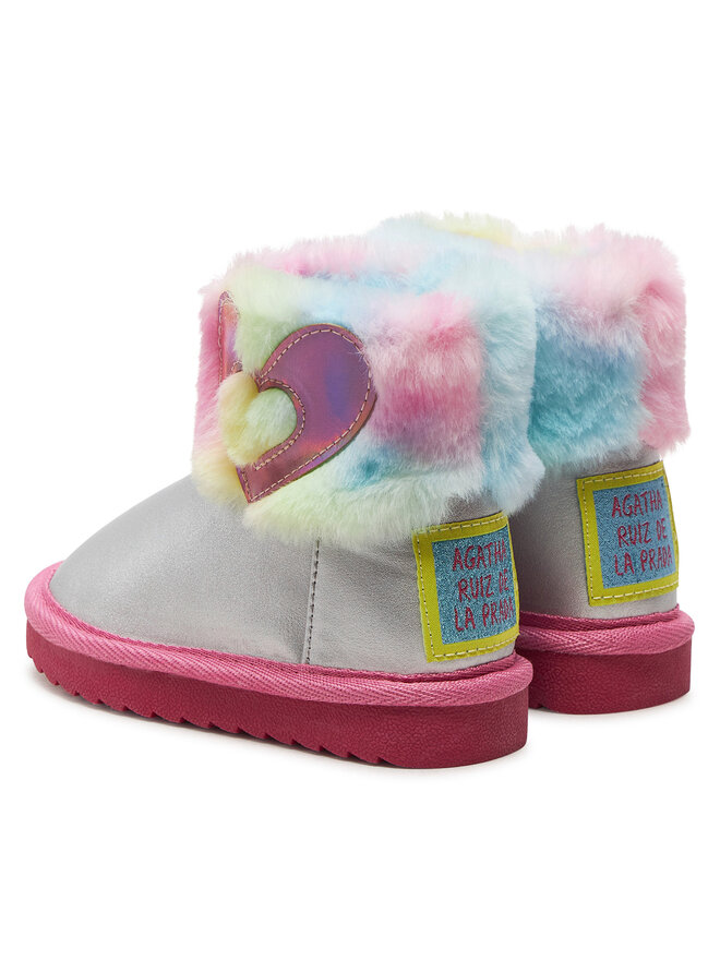 Agatha Ruiz de la Prada Botines Agatha Ruiz de la Prada 241988-B M Plata