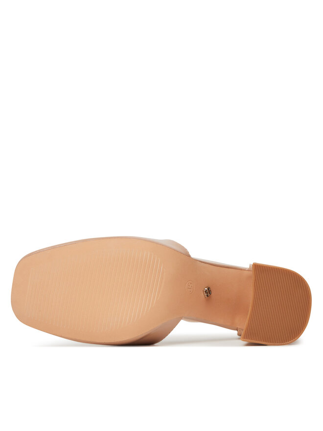 DeeZee Pumps DeeZee LWRK321-1 Beige