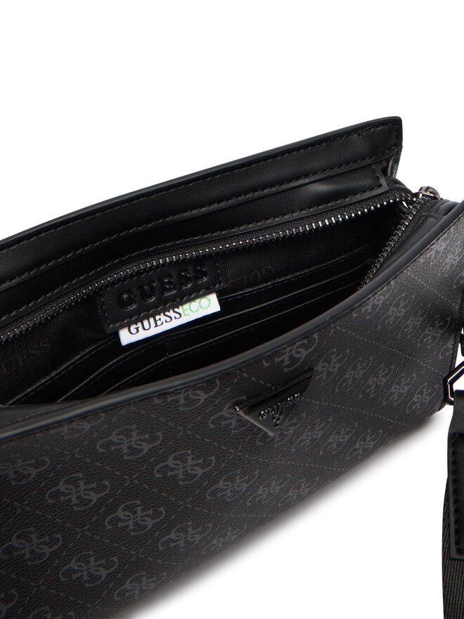 Guess Плоска сумка Guess HMMILO P6157 Чорний