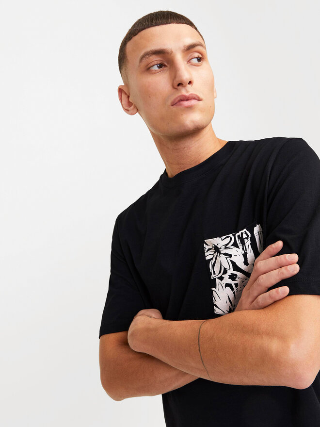 Jack&Jones Jack&Jones T-Shirt Lafayette 12250435 Schwarz Standard Fit