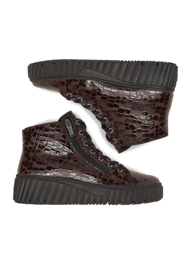 Rieker Schnürschuhe Rieker CEO-N2509-25 Dunkelbraun