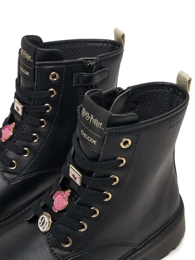 Geox Botas altas Geox J Casey J5620B 000BC C9999 D Negro