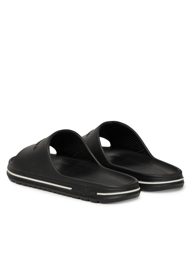 Pepe Jeans Šľapky Pepe Jeans Beach Slide M PMS70159 Čierna