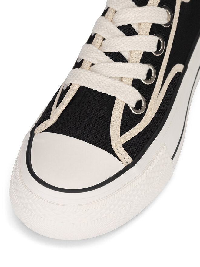 DeeZee Trampki DeeZee WFA2914-1 Czarny