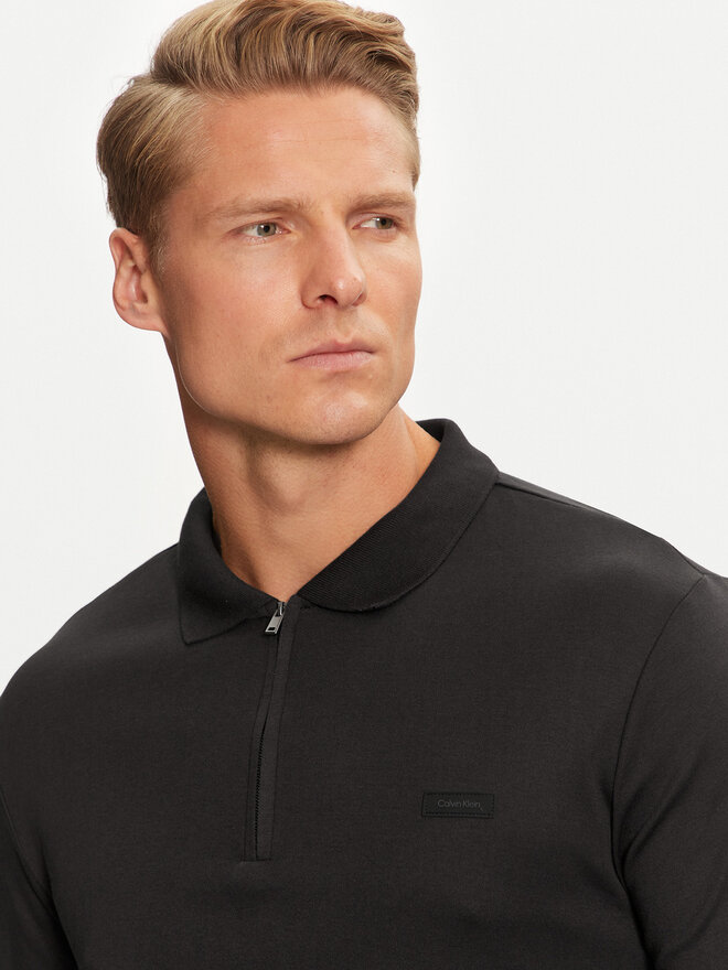 Calvin Klein Calvin Klein Poloshirt K10K113586 Schwarz Slim Fit