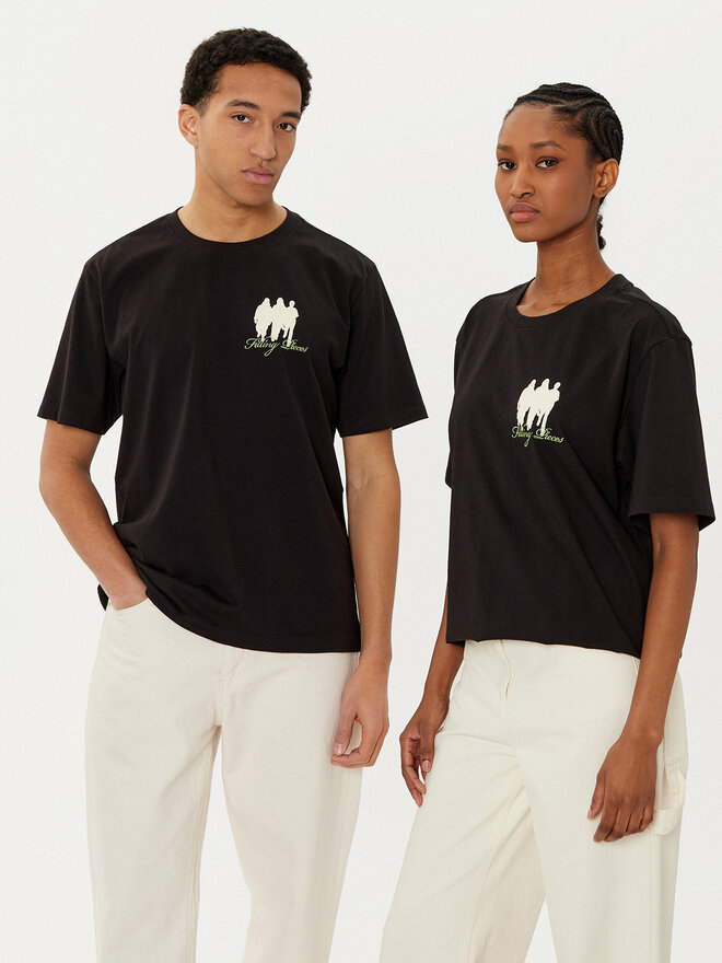Filling Pieces Filling Pieces T-Shirt Unisex United By Generations 7449987 Μαύρο Regular Fit