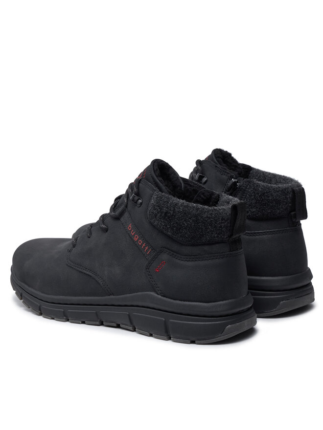 Bugatti Botines planos Bugatti 331-AOS50-5000 Negro