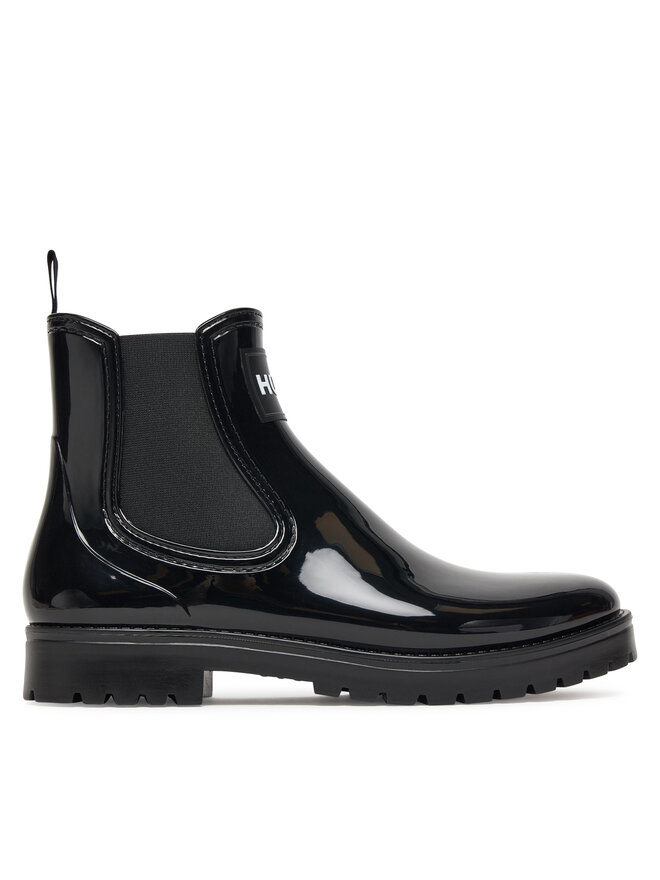 HUGO Гумени ботуши HUGO Tabita Rain Bootie 50498397 Черен