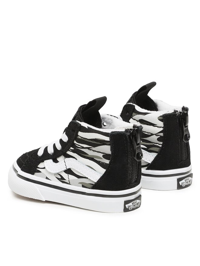 Vans Zapatillas de tenis Vans Td Sk8-Hi Zip VN0A4BV1Y301 Negro
