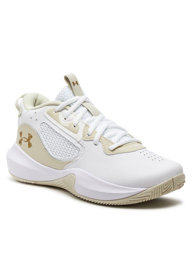 Under Armour Încălțăminte pentru baschet Under Armour Ua Lockdown 6 3025616-103 Alb