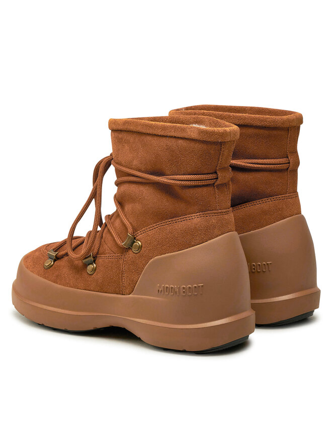 Moon Boot Śniegowce Moon Boot Luna Boot Suede 80D2480030 Brązowy