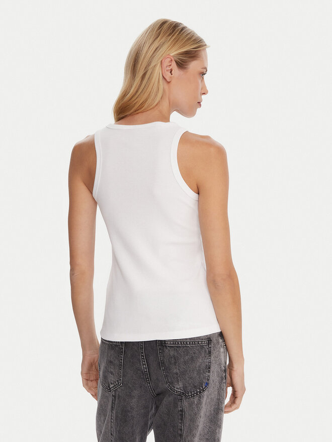 Kappa Kappa Top-Set Logo Myrta 38277KW Weiß Regular Fit