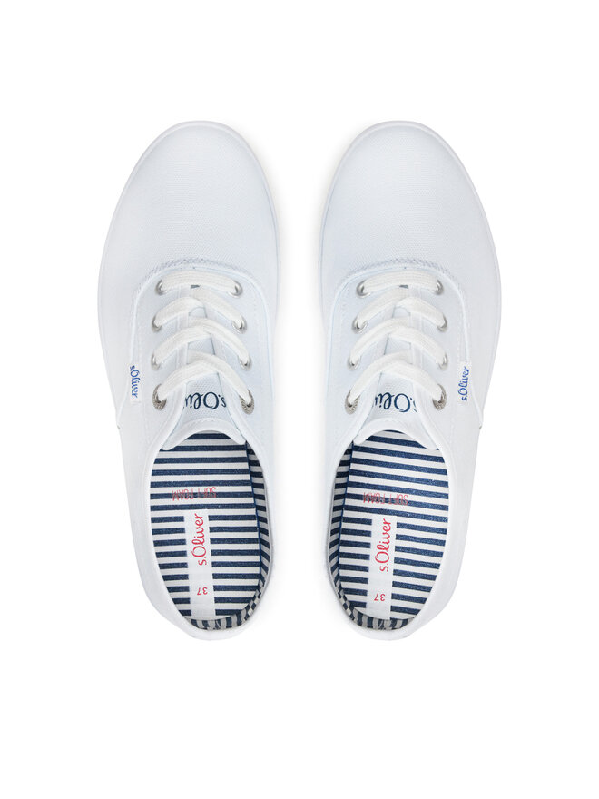 s.Oliver Sneakers aus Stoff s.Oliver 5-23646-42 Weiß