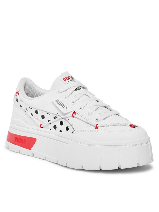 Puma Снікерcи Puma Mayze Stack Miraculous Jr 393906 02 Білий