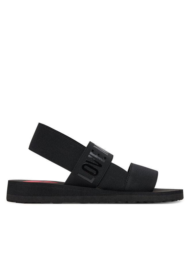 LOVE MOSCHINO Sandale LOVE MOSCHINO JA16033G0MJN7000 Negru