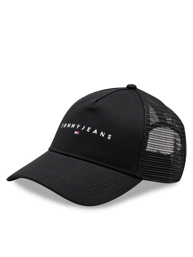 Tommy Jeans Cap Tommy Jeans Tjm Linear Logo Trucker Cap AM0AM12424 Schwarz