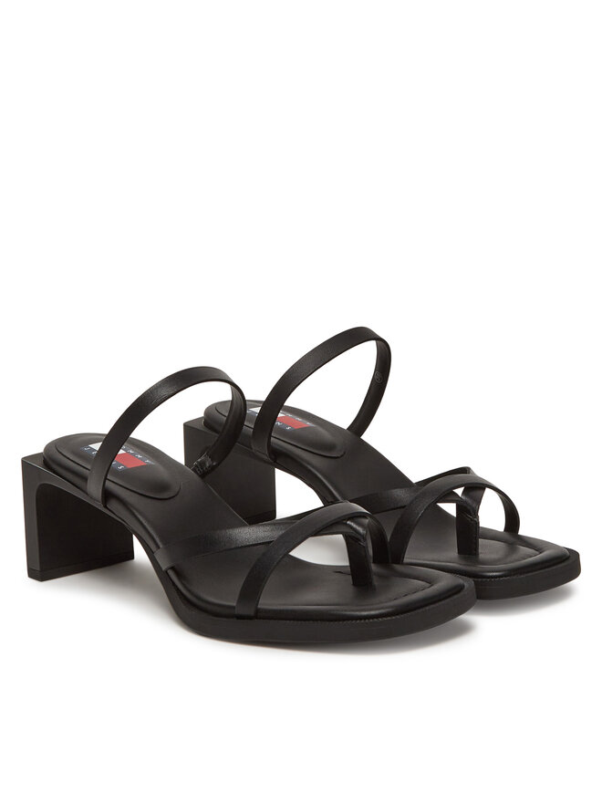 Tommy Jeans Klapki Tommy Jeans The Soho Sandal EN0EN02781 Czarny