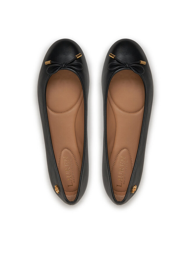 LAUREN RALPH LAUREN Baleriny Lauren Ralph Lauren 802940603001 Czarny