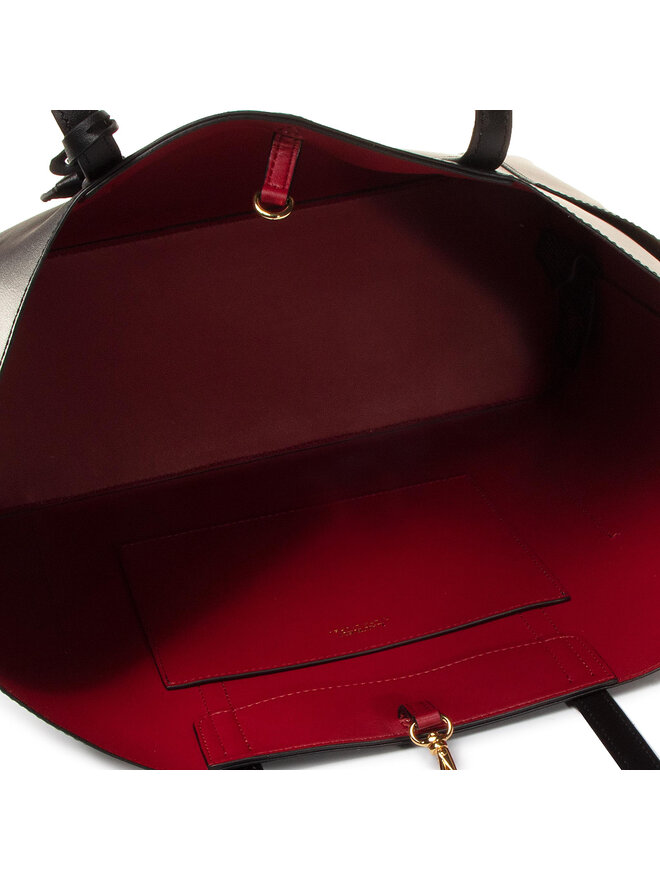 Handtasche Lauren Ralph Lauren Carlyle 431746217015 Schwarz eschuhe.at