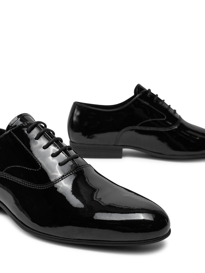 Calvin Klein Félcipő Calvin Klein Oxford Pat HM0HM01600 Fekete