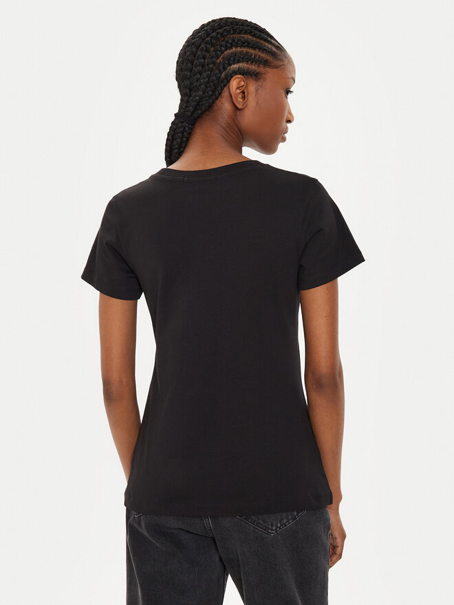 Calvin Klein Jeans Calvin Klein Jeans Camiseta Faded Monologo J20J223625 Negro Slim Fit
