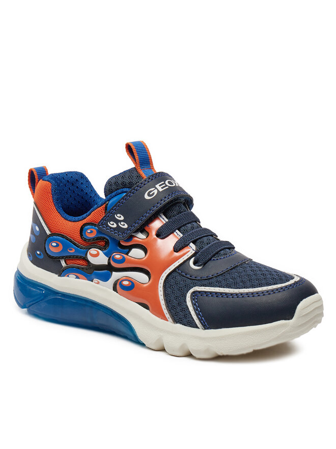 Geox Сникърси Geox J Ciberdron Boy J45LBA 01454 C0659 D Тъмносин